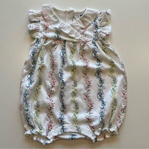 Janie and Jack 3-6 month floral romper